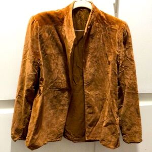 Copper Brown Blazer Jacket